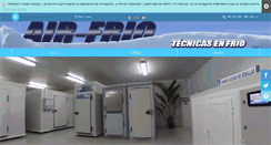 Desktop Screenshot of air-frio.com